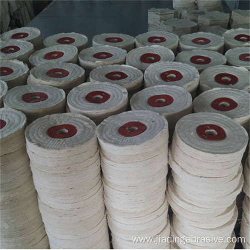 4inch polishing wheel cotton denim buffing 50 layers